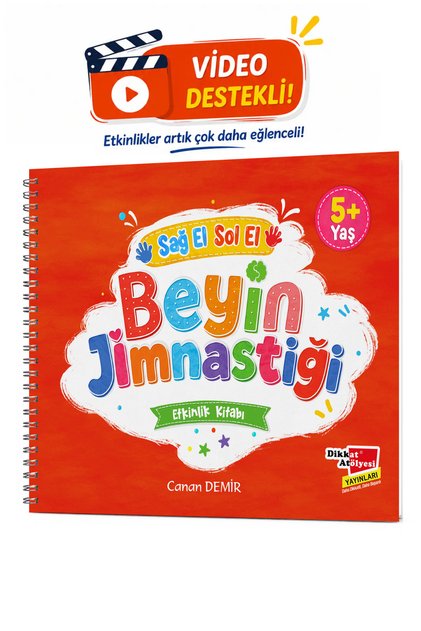 Beyin Jimnastiği 5-8 Yaş Etkinlik Kitabı