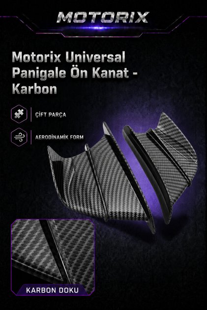 Universal Panigale Ön Kanat - Karbon