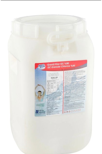 %90 lık Toz Klor 25Kg