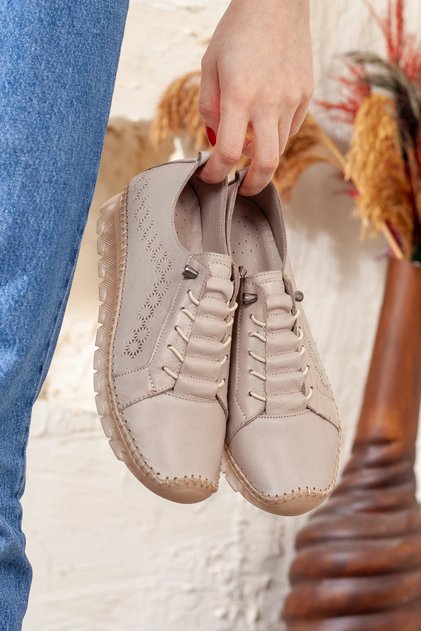 Women's Genuine Leather Extra Comfortable Orthopedic Shoes
