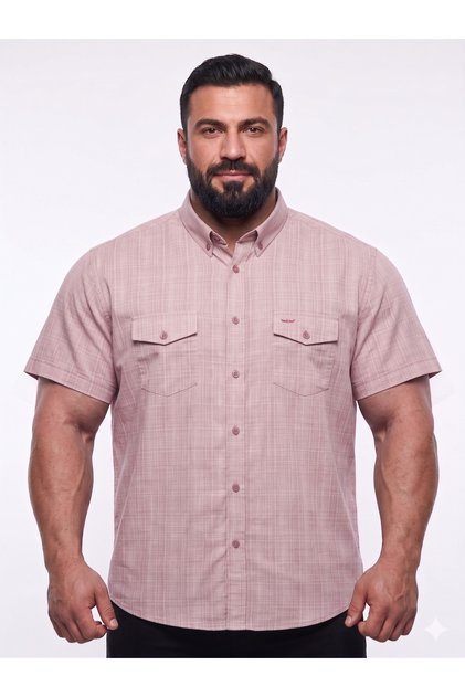 Yavru Ağzı Short Sleeve Men's Shirt