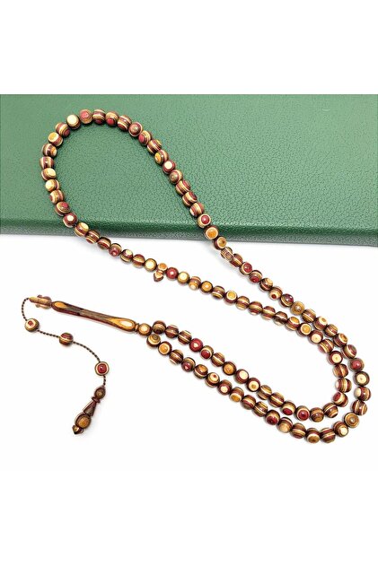 Coffee Tone Mixed Color 99 Lux Kafur Tree Prayer Beads