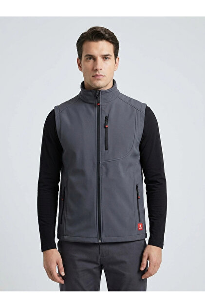 Salina Softshell Yelek | Polar Astarlı, Rüzgar Geçirmez, Fermuarlı, OEKO-TEX Sertifikalı