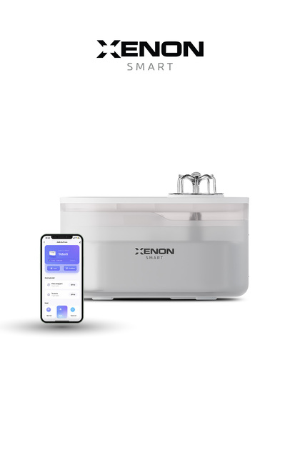 Xenon Smart Akıllı Kedi Su Pınarı , 2.8L Ultra Sessiz, Wifi