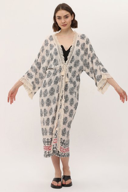Zada Ibiza Jacket/Paisley Cream