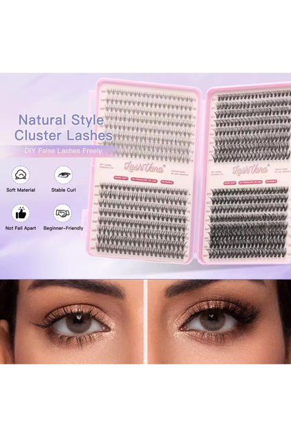 DIY Kirpik 640 Hazır Demet Kirpik - 10D-20D-30D-40D Takma Kirpik Set