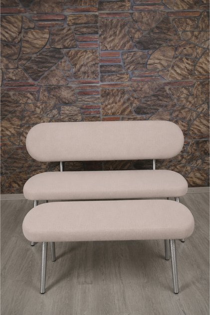 Cushion and Pouf Set Cover Set