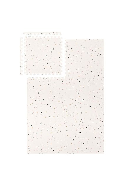 - BabySafe Foam Play Mat - Terrazzo (6-Piece Set, 120x180cm) - Non-Toxic EVA Flooring