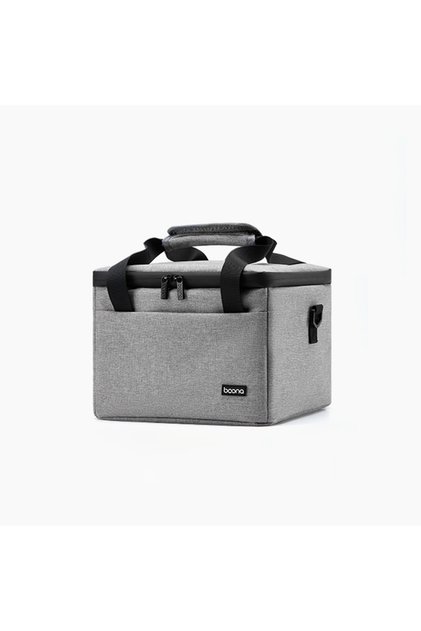 Gray BOONA One Shoulder Oxford Projector Storage Bag For XGIMI H JMGO B Series Portable Projector Du