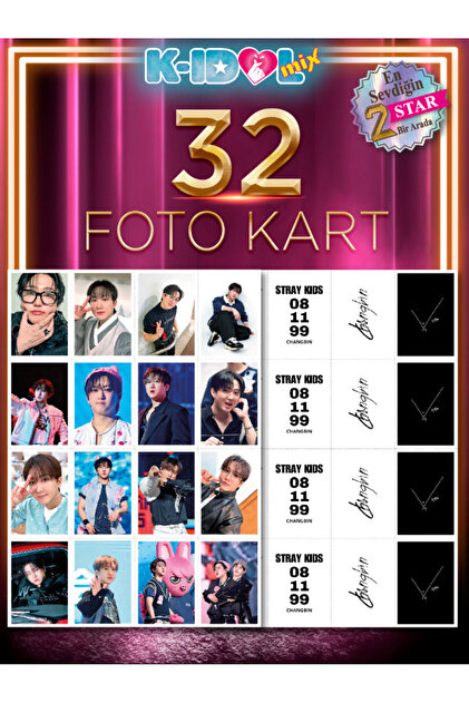 straykids まとめ売り KİDOL STRAYKIDS CHANGBIN 2026 - Fiyatı, Yorumları