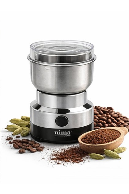 Râșniță Electrică 150W, Inox, pentru Cafea, Condimente și Semințe