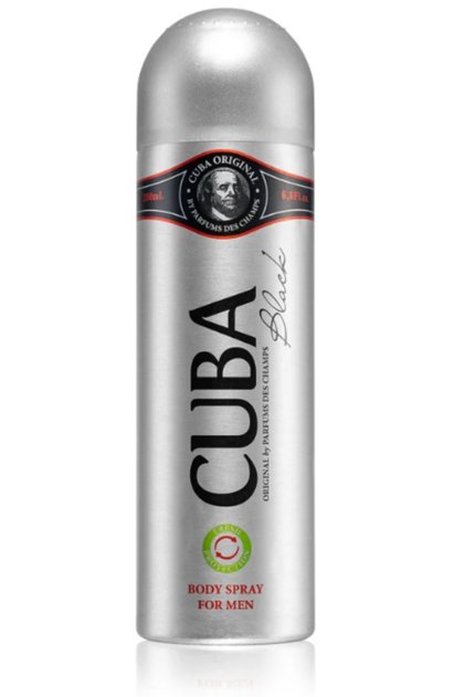 BLACK DEODORANT SPRAY 200ML