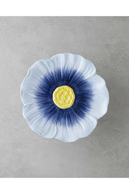 English Home Flowerella Dolomite Kek Standı 26 cm Mavi - Fiyatı