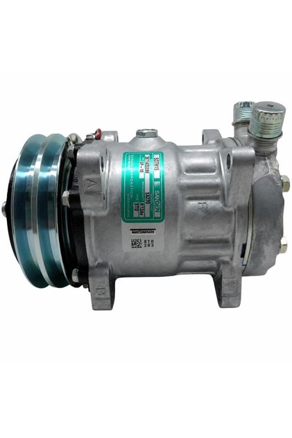 KOMPRESÖR 7H15 ÜST ÇIKIŞ İNCE KALIN 132MM 2PK 12V