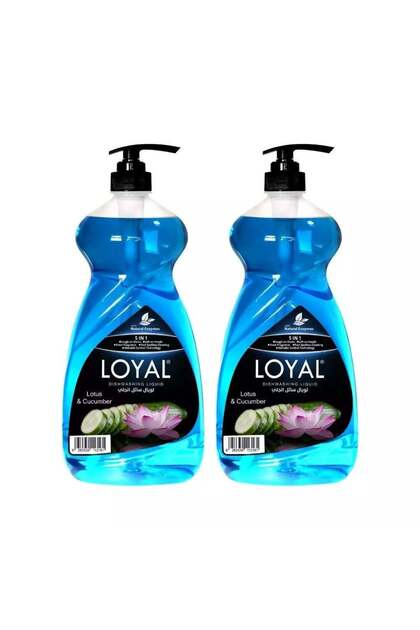 Natural Enzymes Dishwashing Liquid with Lotus And Cucumber- 2X1.5Ltr
