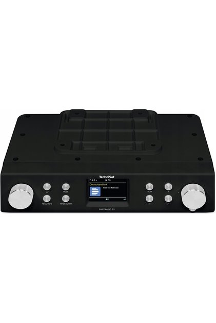 Digitradio 22 FM DAB+ Bluetooth Negru, radio de bucătărie sub dulap