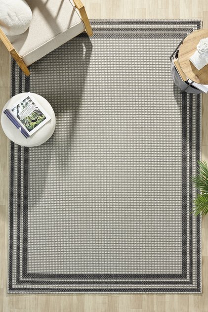 Nancy Modern Sisal Jüt Toz Vermez Balkon Bahçe Mutfak Kilimi