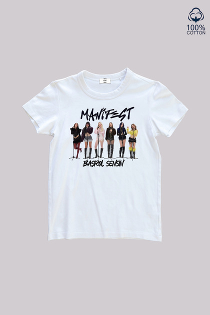 100% Cotton Manifest Girls Design T-Shirt (4-13) Age