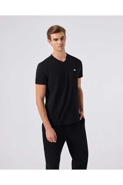 6Sm5049-Bk Men's T-Shirt - Black