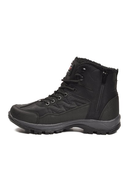 Black Crocodile Fur Men's Outdoor Boots 980 m