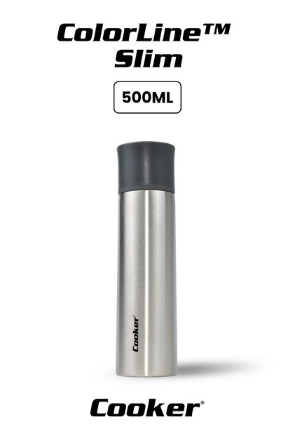 ColorLine Slim 500 ml Paslanmaz Çelik Termos Gri CKR2057