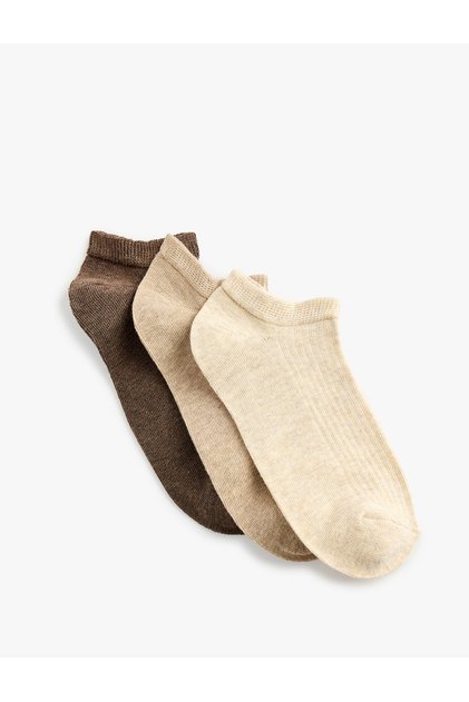 3-Piece Basic Ankle Socks Set