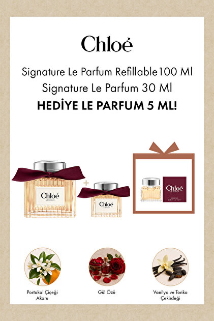 Signature Le Parfum - Kadın Parfüm Seti (EDP 100 ML + EDP 30 ML + EDP 5 ML)