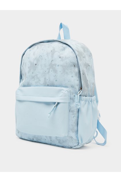 Teen Girls Stars and Moon Print Backpack