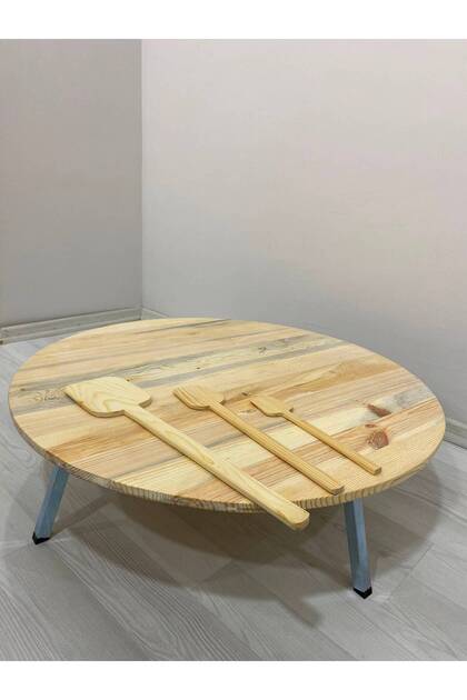 Ahşap yer sofrası 80 cm
