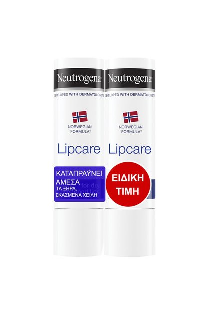 Στικ Περιποίησης Χειλιών Νορβηγικής Φόρμουλας 4.8γρ. Ειδική Προσφορά 1+1