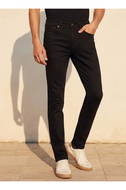 Men Skinny Fit High-Rise Jeans