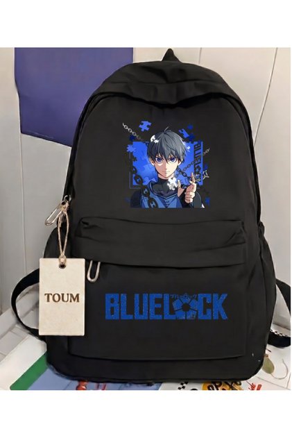Anime Blue Lock Themed Printed School, Classroom, Course Backpack