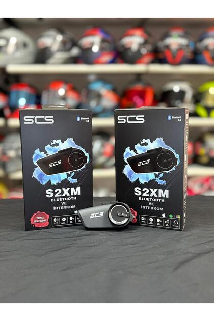 S2XM MOTOSİKLET BLUETOOTH KULAKLIK SETİ 2'Lİ