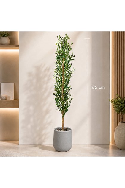 165cm Artificial Olive Tree with Macronuciferous Fruits