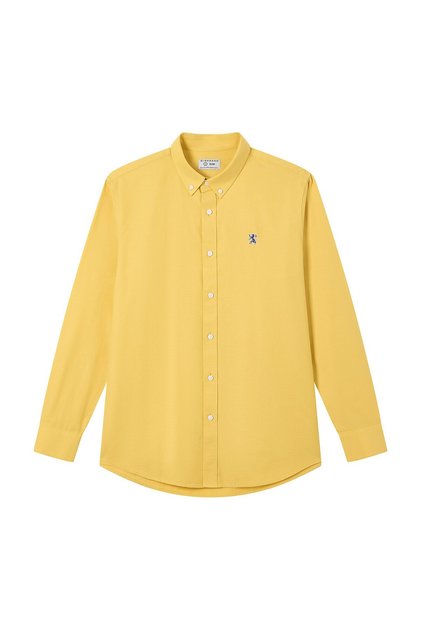 Men's Lion Oxford Slim Long Sleeve Shirt