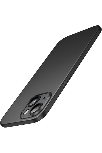 Ultra Slim Case for iPhone 15, Frosted Clear | Camera Lens Protection, Lightweight, Matte Fin