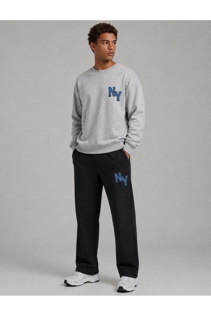 Ny Cep Printed Men's Tube-Cut Collar Bottom/Top Sweat Suit