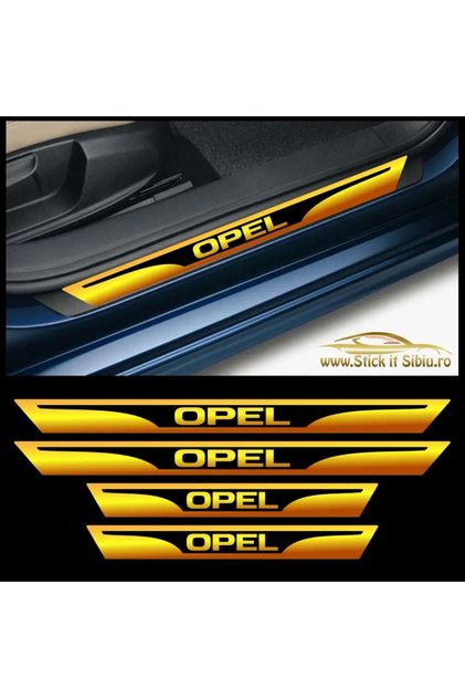 Σετ Προστατευτικών Μαρσπιέ Πόρτας Opel - Αυτοκόλλητα Αυτοκινήτου | Ανθεκτικό στο νερό και στην υπεριώδη ακτινοβολία