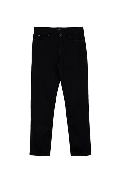 Siyah Erkek Slim Fit Denim Pantolon F6WM-PNT 2116
