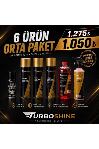 OTO BAKIM SETİ KAMPANYASI- ( 6 ÜRÜN TEK PAKETTE )