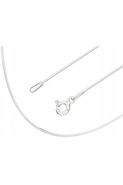 Colier lung de damă, argintiu, cu pandantiv lacrimă de chihlimbar, 70 cm