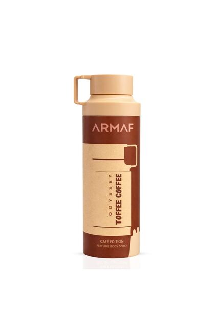 Odyssey Toffee Coffee Brown Body Spray For Men & Women 200ML, Long Lasting Fragrance For Unisex, Oriental Vanilla Scent With Roasted Coffee, Toffee & Honey, Luxury Deodorant Spray For Daily Wear