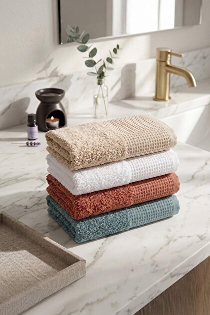 4'lü Banyo Havlusu 50x85 TPHSS26HVL00009