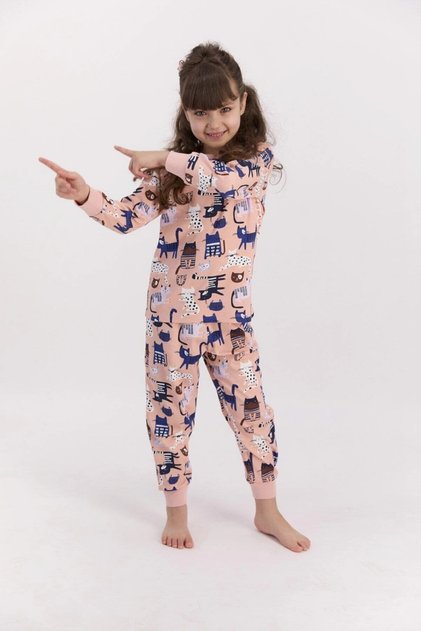 Cats Mocha Girl's Seasonal Pajama Set Rp2590-c