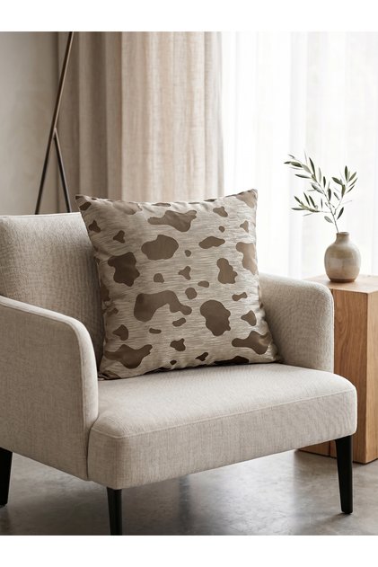 Premium Series Leopard Pattern Double-Sided Throw Pillow Cover