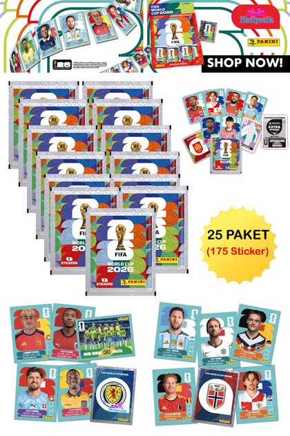 hediyecik Panini FIFA World Cup 2026 Dünya Kupası Resmi Sticker