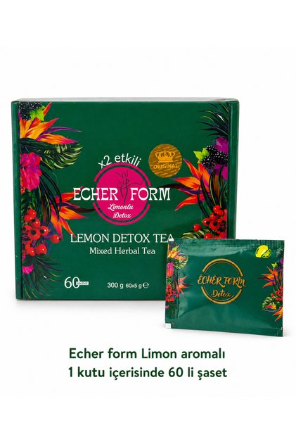 Limon Lu Detoxs 60 Lı Tek Kullanımlık Paketler 1 Aylık Paket