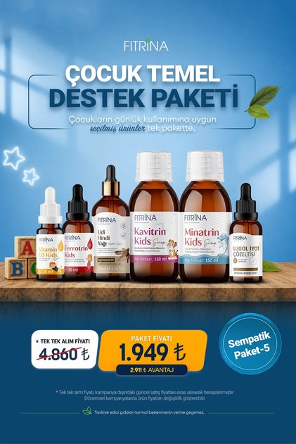 Sempatik Paket 5 Çocuklar İçin Günlük Gelişim ve Destek Seti