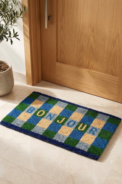 Bonjour Natural Coconut Fiber (Coir) Door Mat 45X75 cm