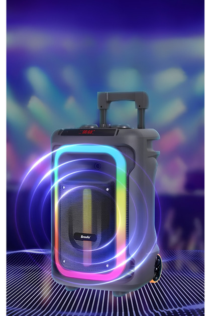 Torima Bts-1928 Taşınabilir Rgb Ledli Bluetooth Hoparlör Usb-tf